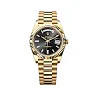 Rolex Day-Date 40 Presidential dial, Fluted Bezel, President bracelet, 2022 model Yellow gold Watch 228238-0004