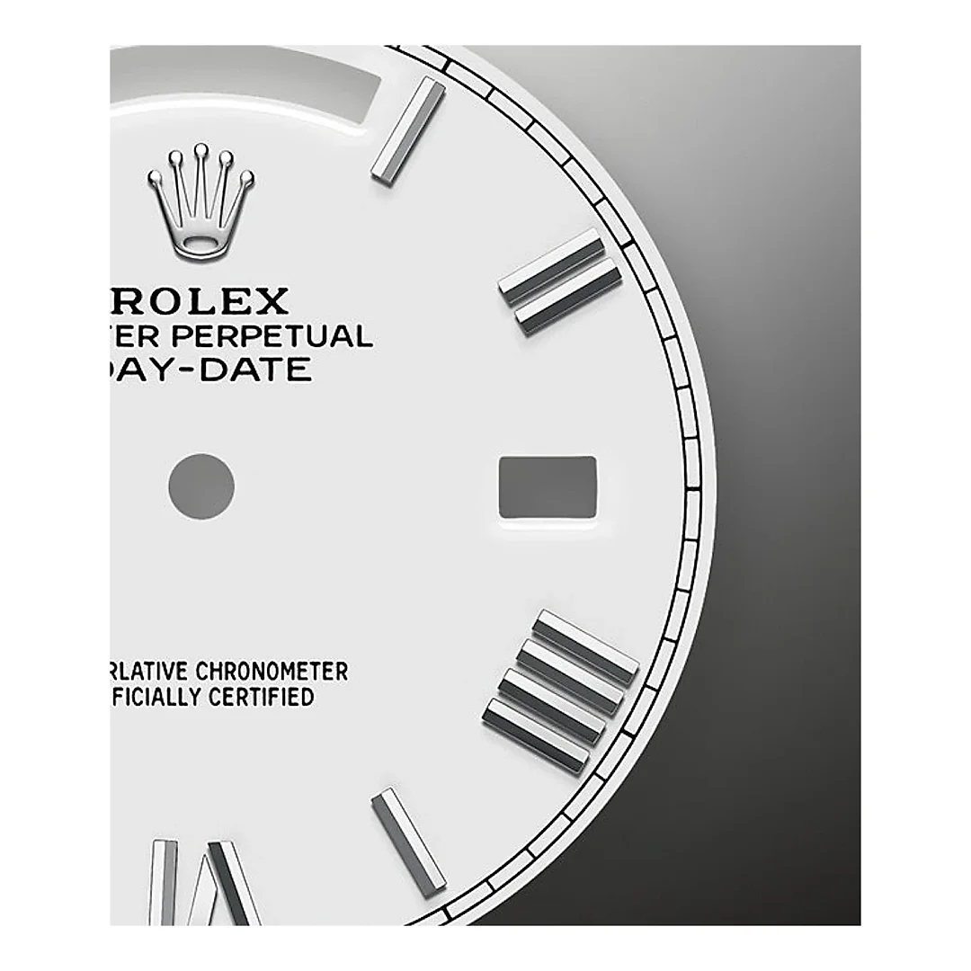 Rolex Day-Date 40 White gold Ref# 228239-0046