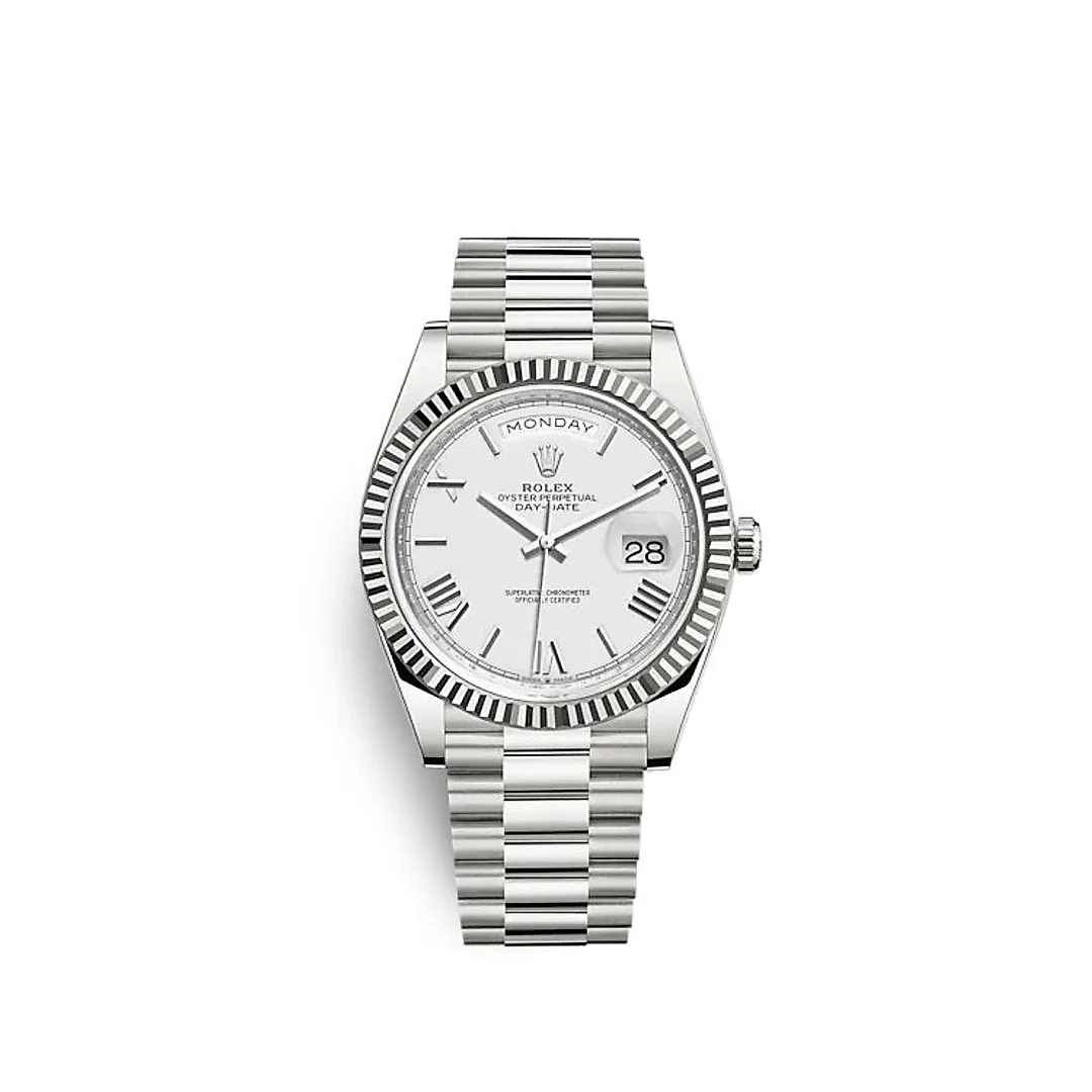 Rolex Day-Date 40 White gold Ref# 228239-0046