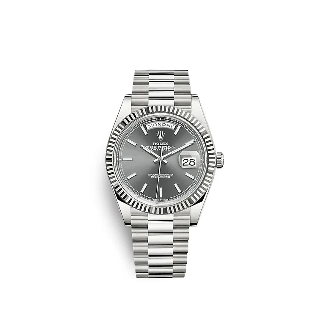 Rolex Day-Date 40 White gold Ref# 228239-0060