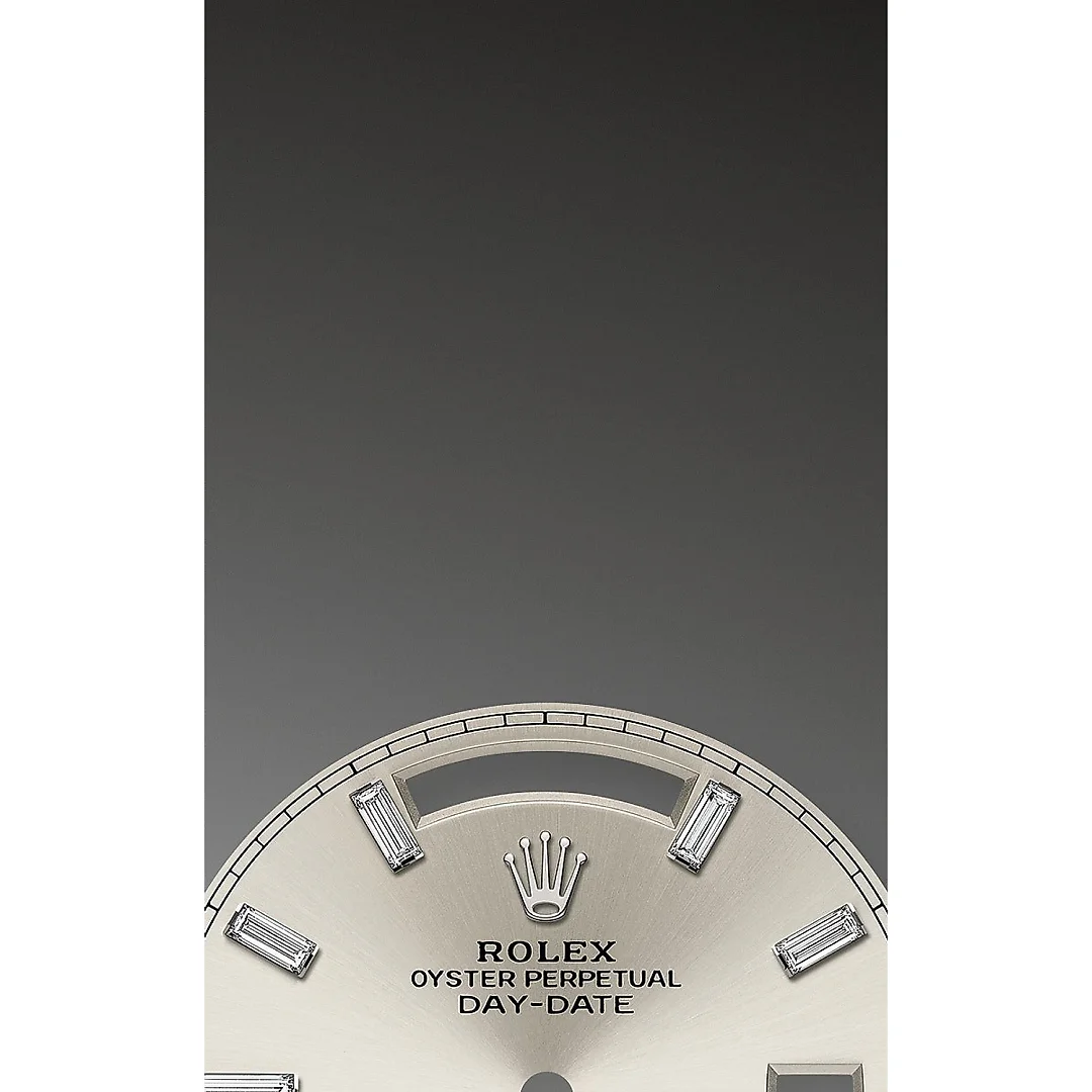 Rolex Day-Date 40 White gold Ref# 228349RBR-0001