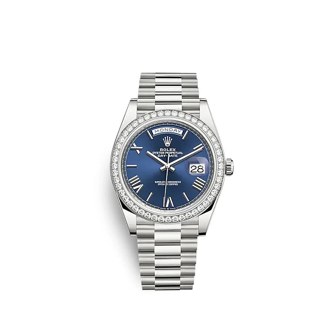 Rolex Day-Date 40 White gold Ref# 228349RBR-0005