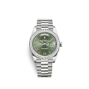 Rolex Day-Date 40 White gold Ref# 228349RBR-0030