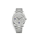Rolex Day-Date 40 White gold Ref# 228349RBR-0036