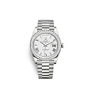 Rolex Day-Date 40 White gold Ref# 228349RBR-0039