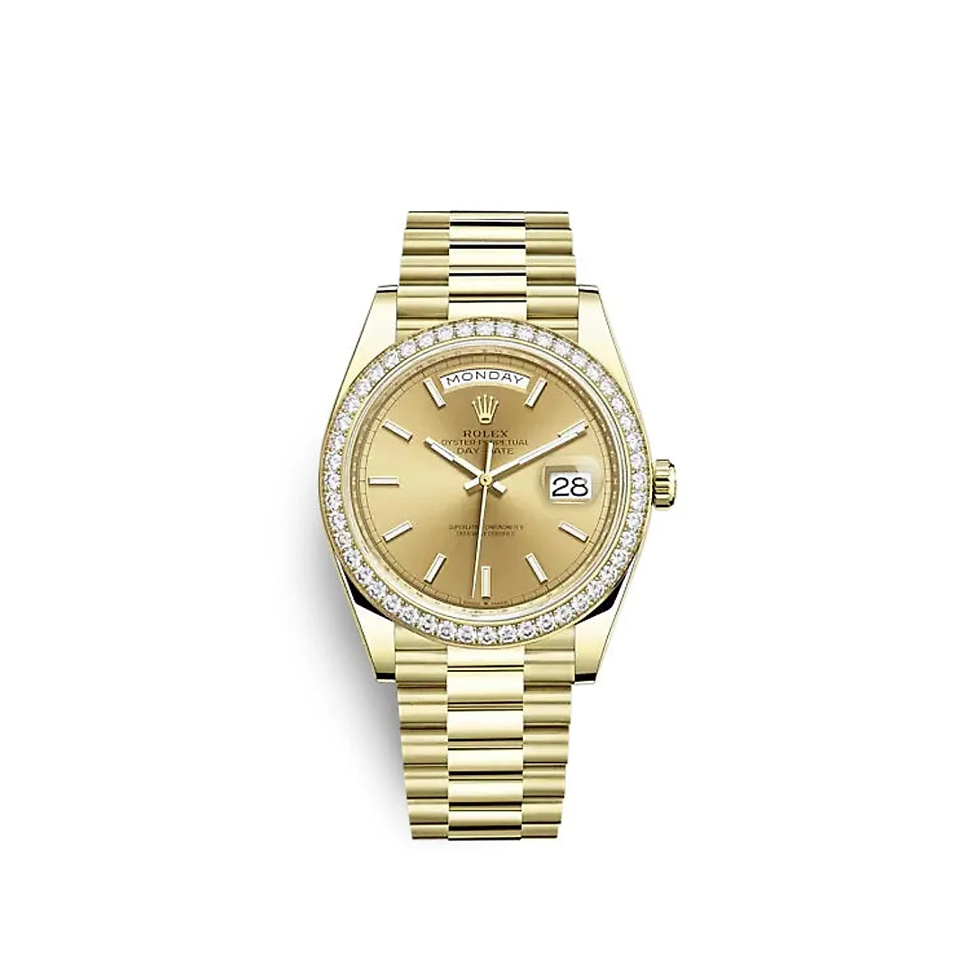 Rolex Day-Date 40 Yellow gold Ref# 228348RBR-0008