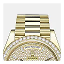 Rolex Day-Date, 40mm, 18k Yellow Gold and Diamonds, Ref# 228348rbr-0037