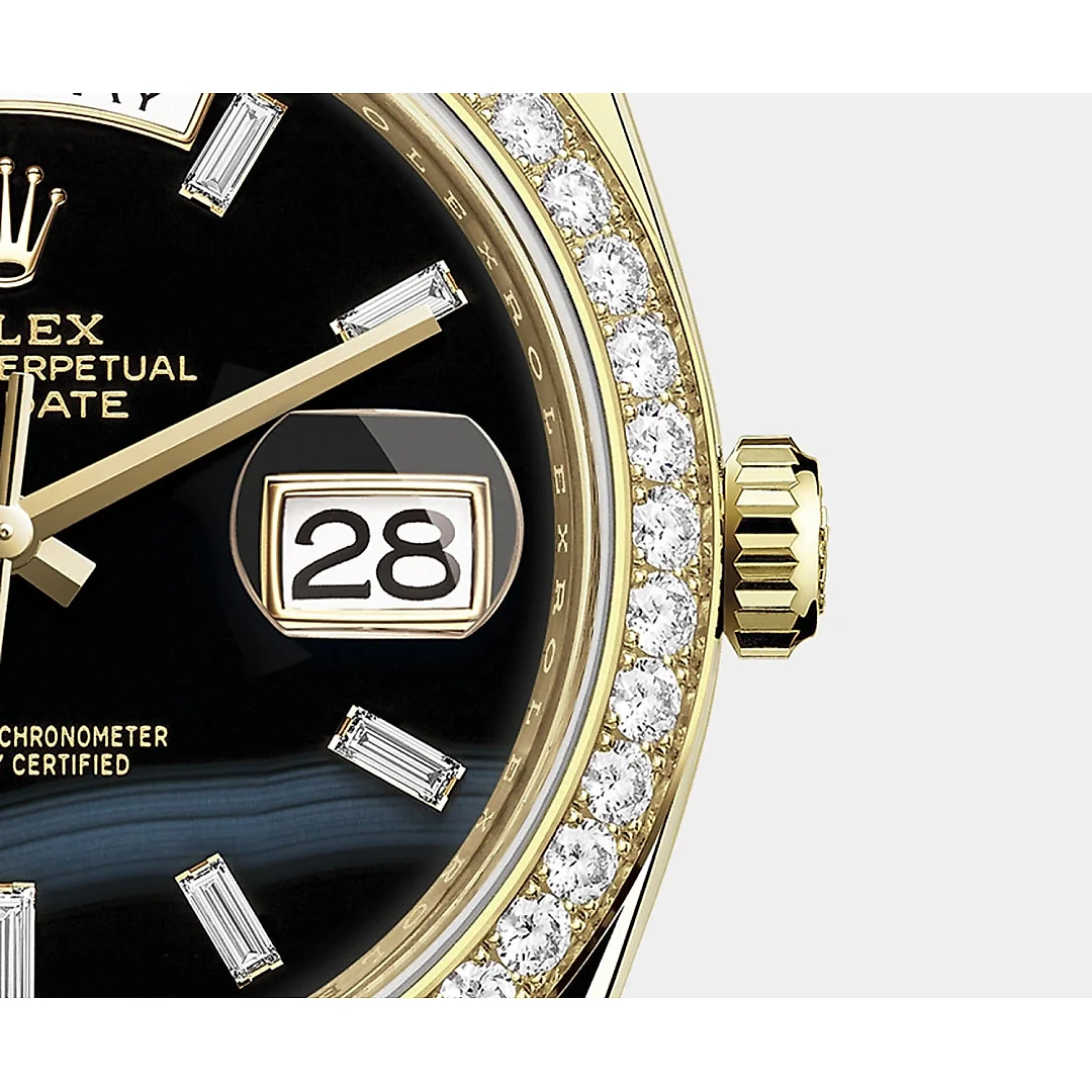 Rolex Day-Date, 40mm, 18k Yellow Gold and Diamonds, Ref# 228348rbr-0039