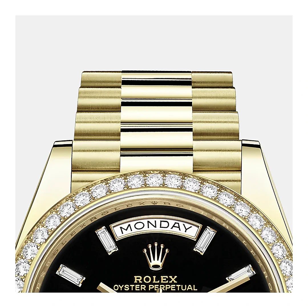 Rolex Day-Date, 40mm, 18k Yellow Gold and Diamonds, Ref# 228348rbr-0039