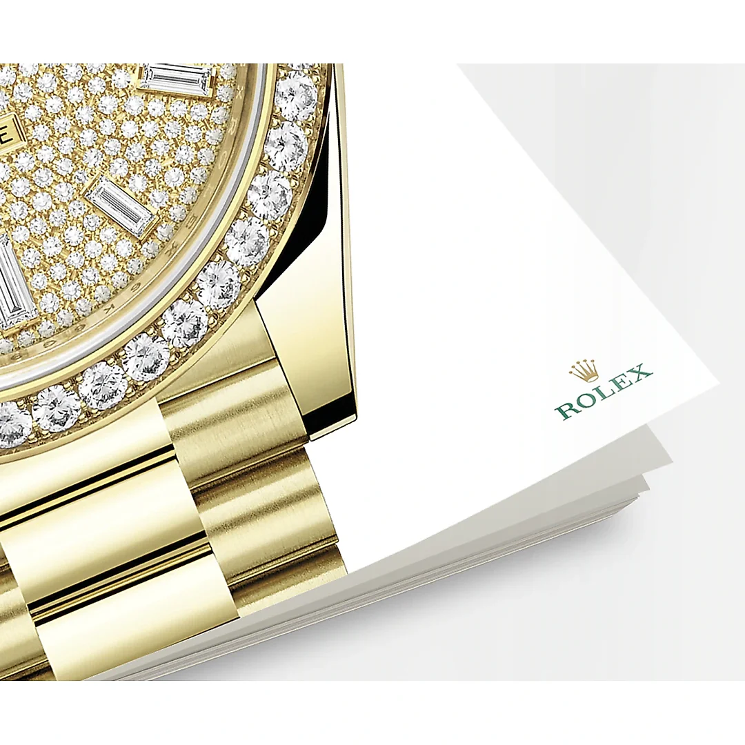 Rolex Day-Date, 40mm, 18k Yellow Gold and Diamonds, Ref# 228348rbr-0037