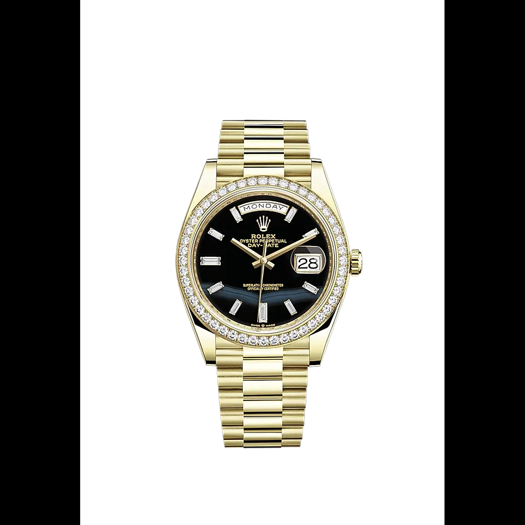 Rolex Day-Date, 40mm, 18k Yellow Gold and Diamonds, Ref# 228348rbr-0039