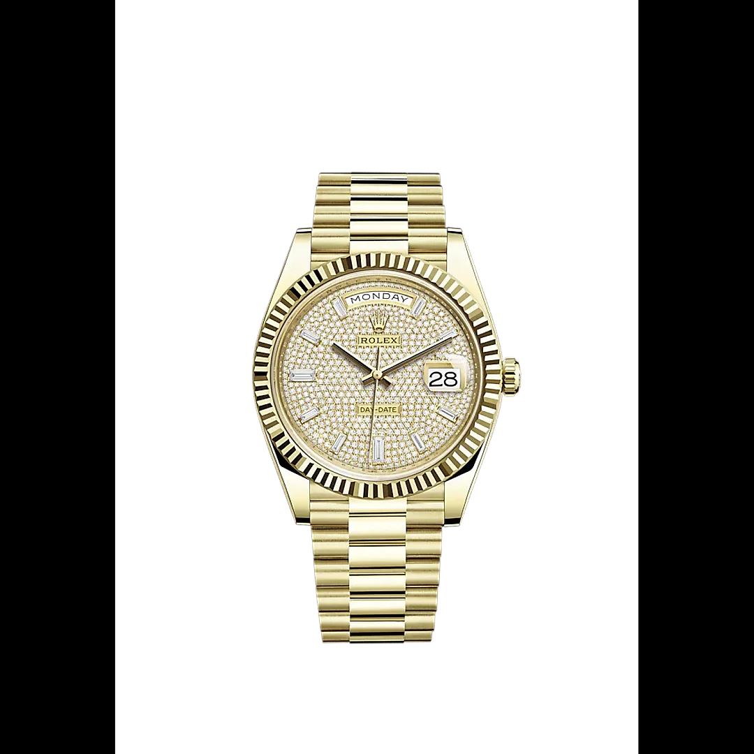 Rolex Day-Date, 40mm, 18k Yellow Gold, Ref# 228238-0054