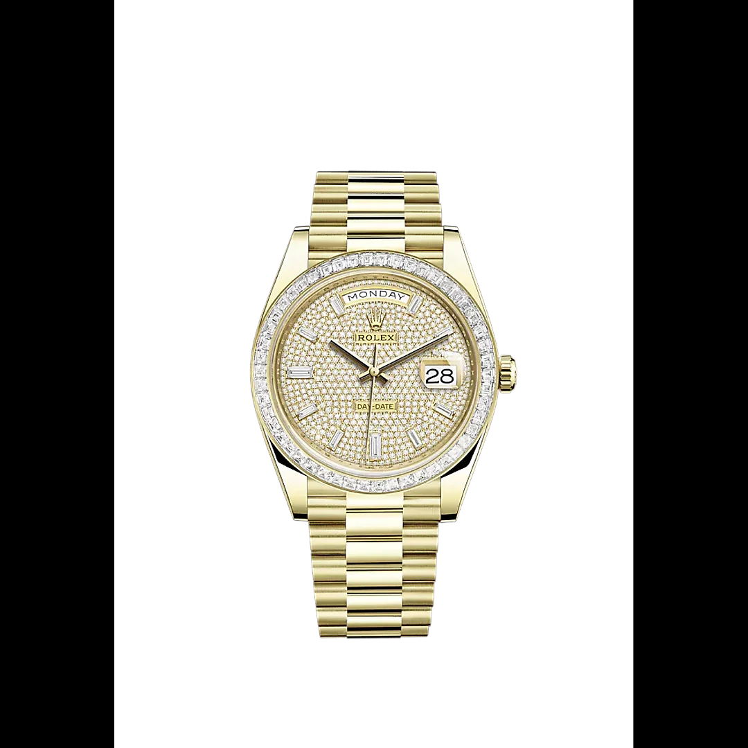 Rolex Day-Date 40mm, 18k Yellow Gold, Ref# 228398tbr-0036