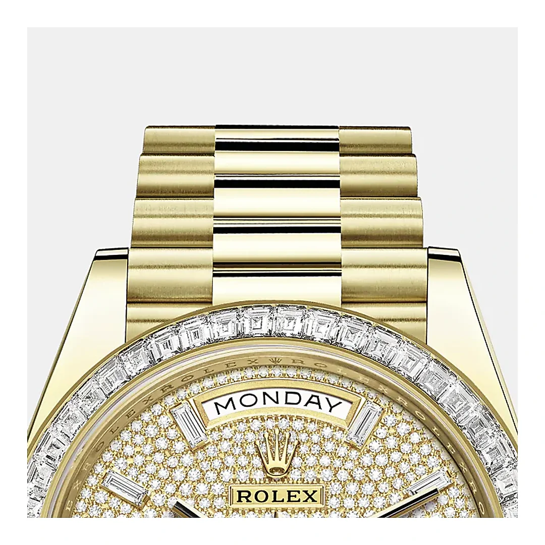 Rolex Day-Date 40mm, 18k Yellow Gold, Ref# 228398tbr-0036