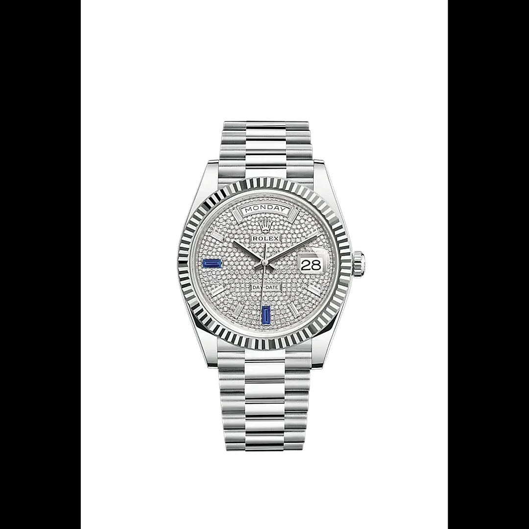 Rolex Day-Date, 40mm, Platinum, Ref# 228236-0009