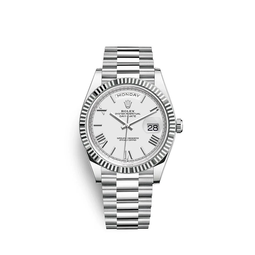 Rolex Day-Date, 40mm, Platinum, Ref# 228236-0010