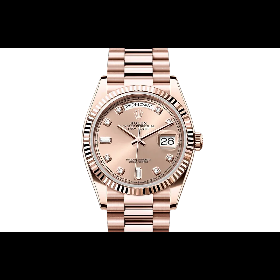 Rolex Day-Date M128235-0009 Oyster, 36 mm, Everose gold