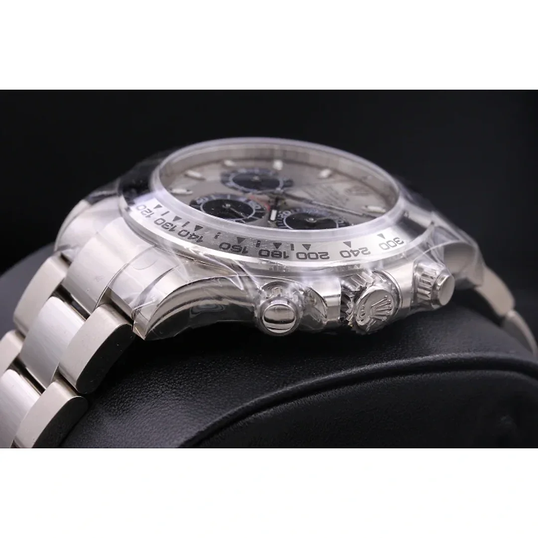 Rolex Daytona 40mm 116509 White Gold Steel Black Dial