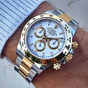 Rolex Daytona Steel & Gold White Dial 116503