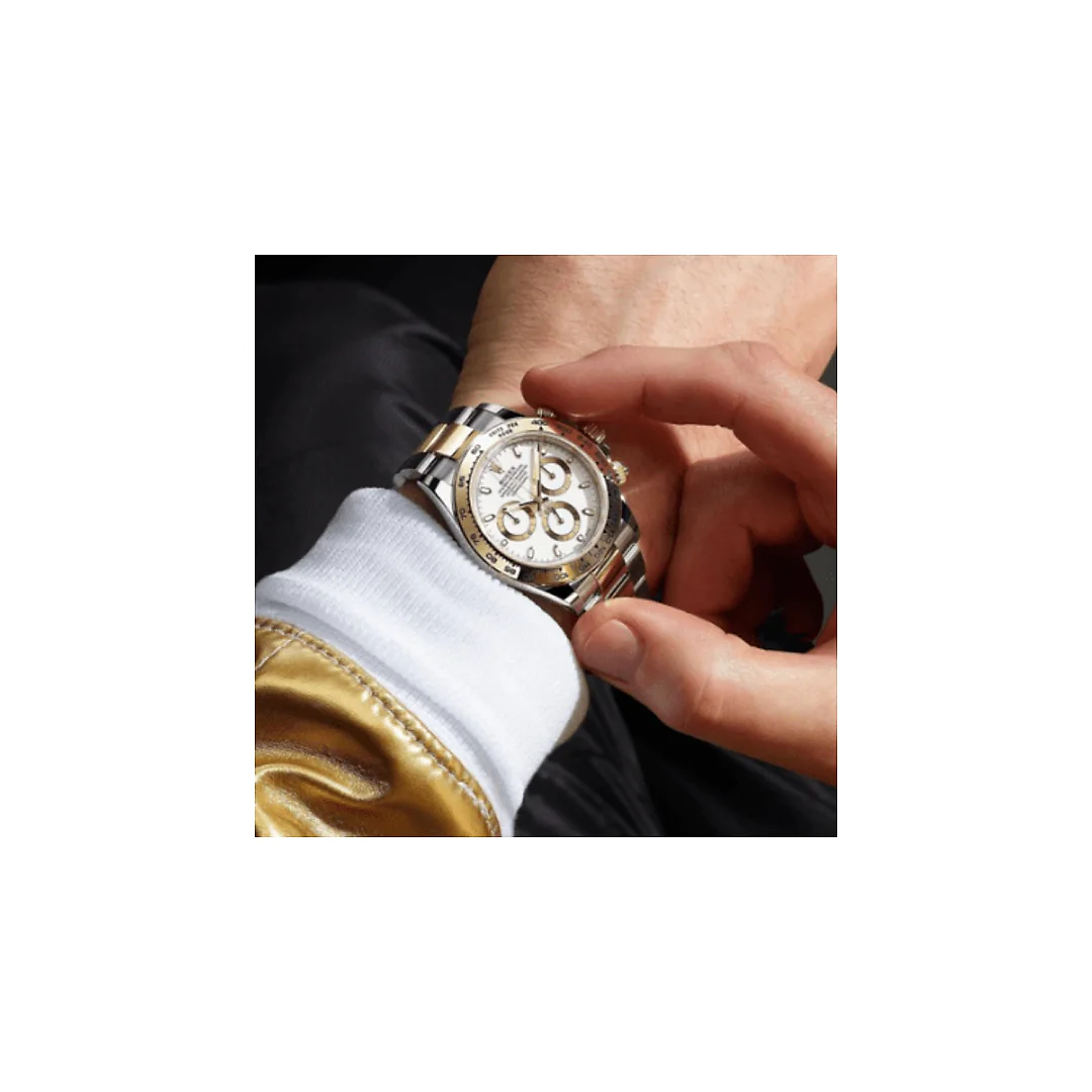 Rolex Daytona Steel & Gold White Dial 116503