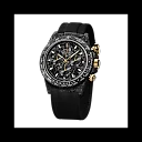 ROLEX Diw Daytona black & gold 40mm oyster carbon