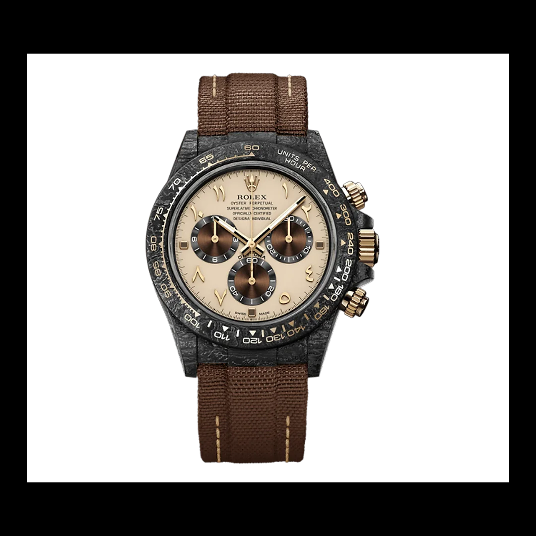 ROLEX Diw Daytona carbon desert eagle arabic 40mm oyster black