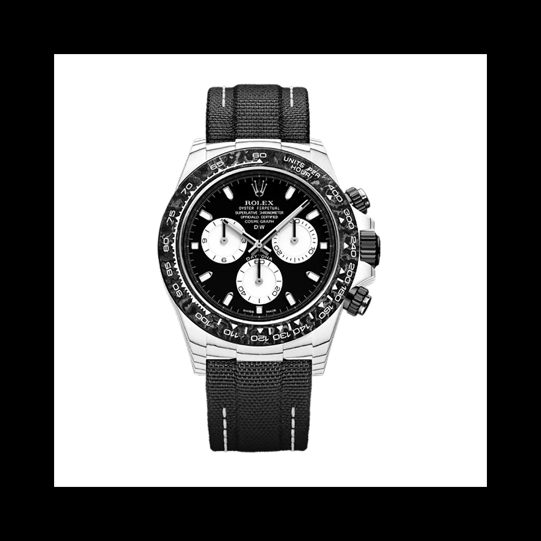 ROLEX Diw Daytona quartz fiber irbis v2 40mm oyster white