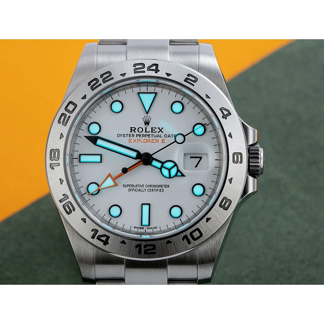 Rolex Explorer II Oyster, 42 mm, Oystersteel m216570-0001