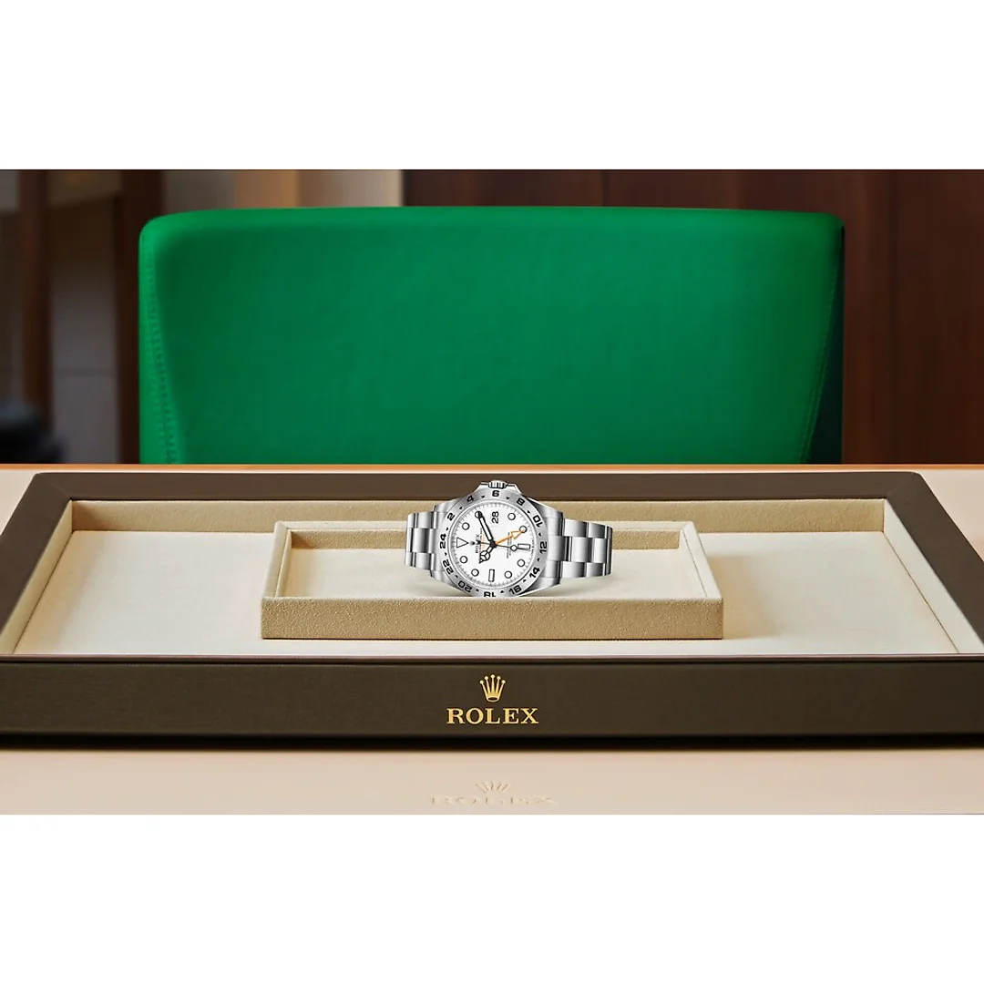 Rolex Explorer II Oyster, 42 mm, Oystersteel m216570-0001