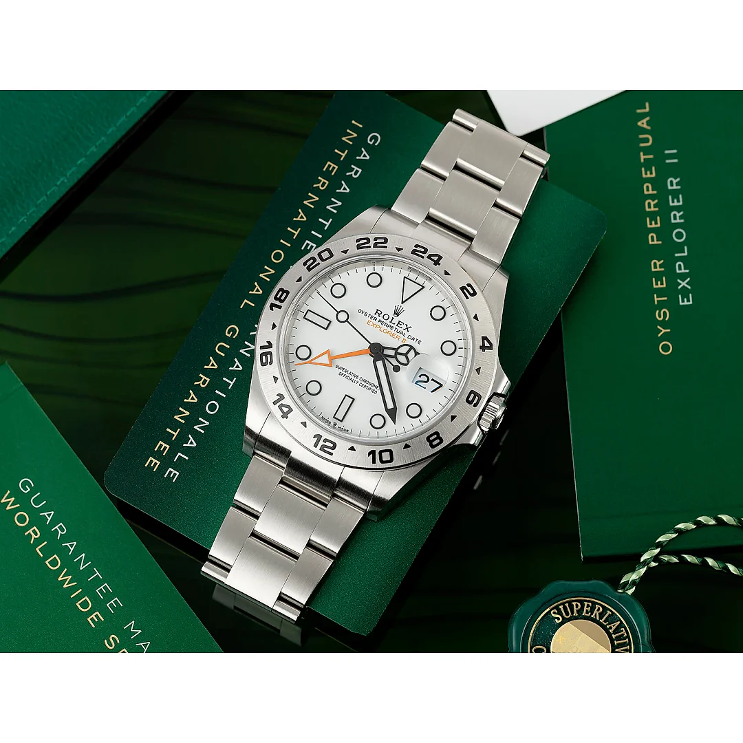 Rolex Explorer II Oyster, 42 mm, Oystersteel m216570-0001