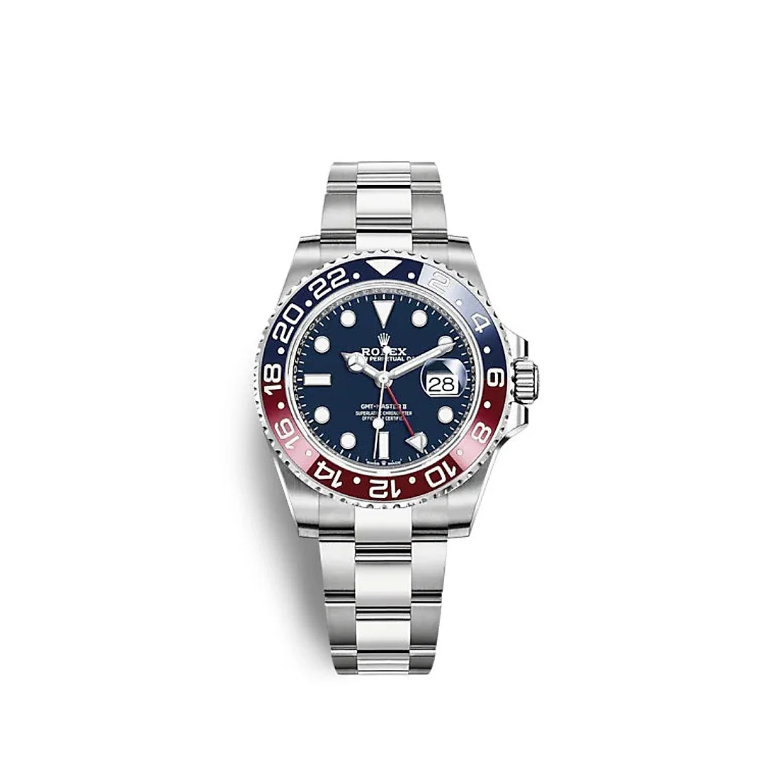 Rolex GMT-Master II 18 ct white gold Ref# 126719BLRO-0003