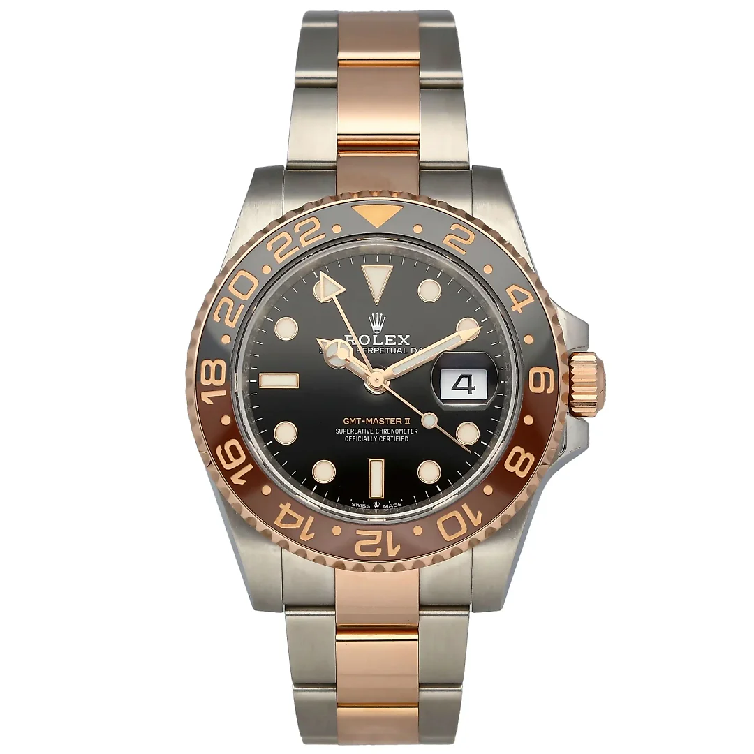 Rolex GMT-Master II 18K Everose Rose Gold “The Rootbeer”(Ref# 126715CHNR)