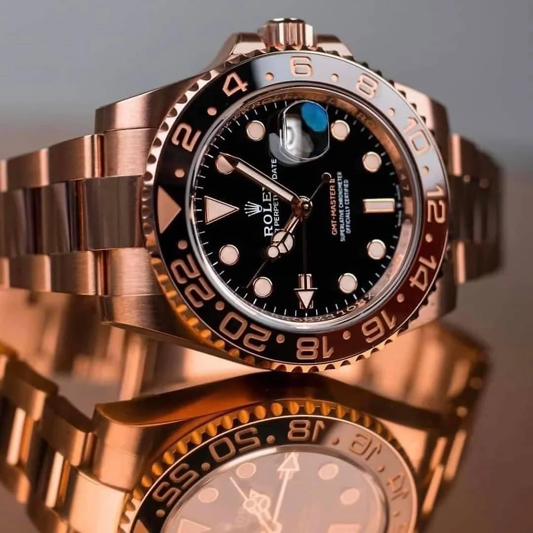 Rolex GMT-Master II 18K Everose Rose Gold “The Rootbeer”(Ref# 126715CHNR)