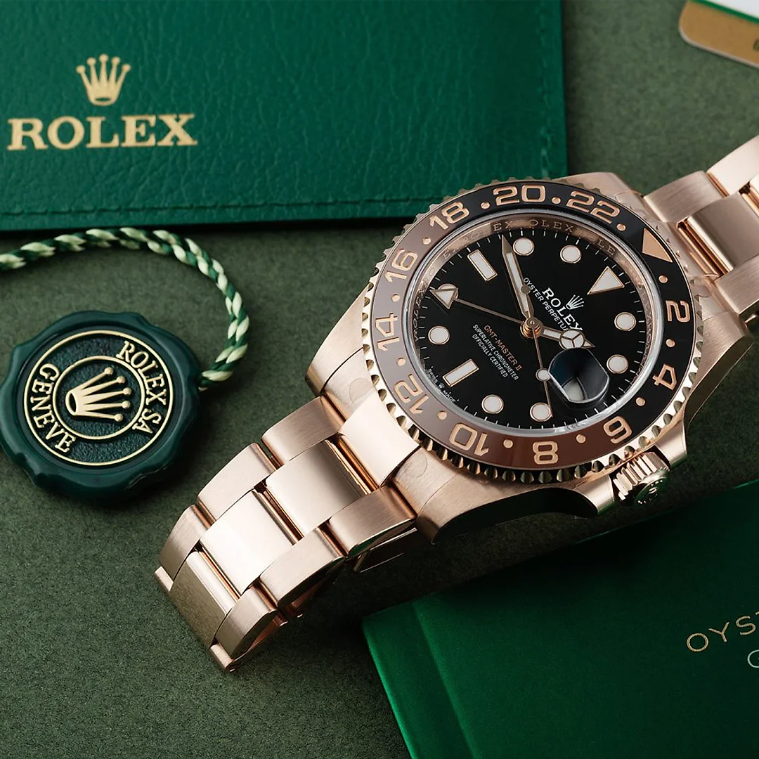 Rolex GMT-Master II 18K Everose Rose Gold “The Rootbeer”(Ref# 126715CHNR)