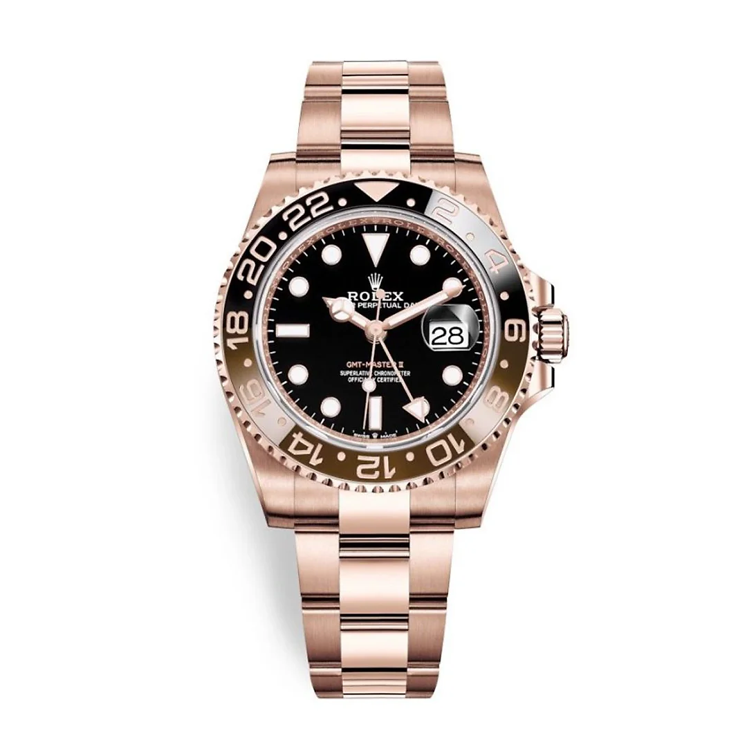 Rolex GMT-Master II 18K Everose Rose Gold “The Rootbeer”(Ref# 126715CHNR)