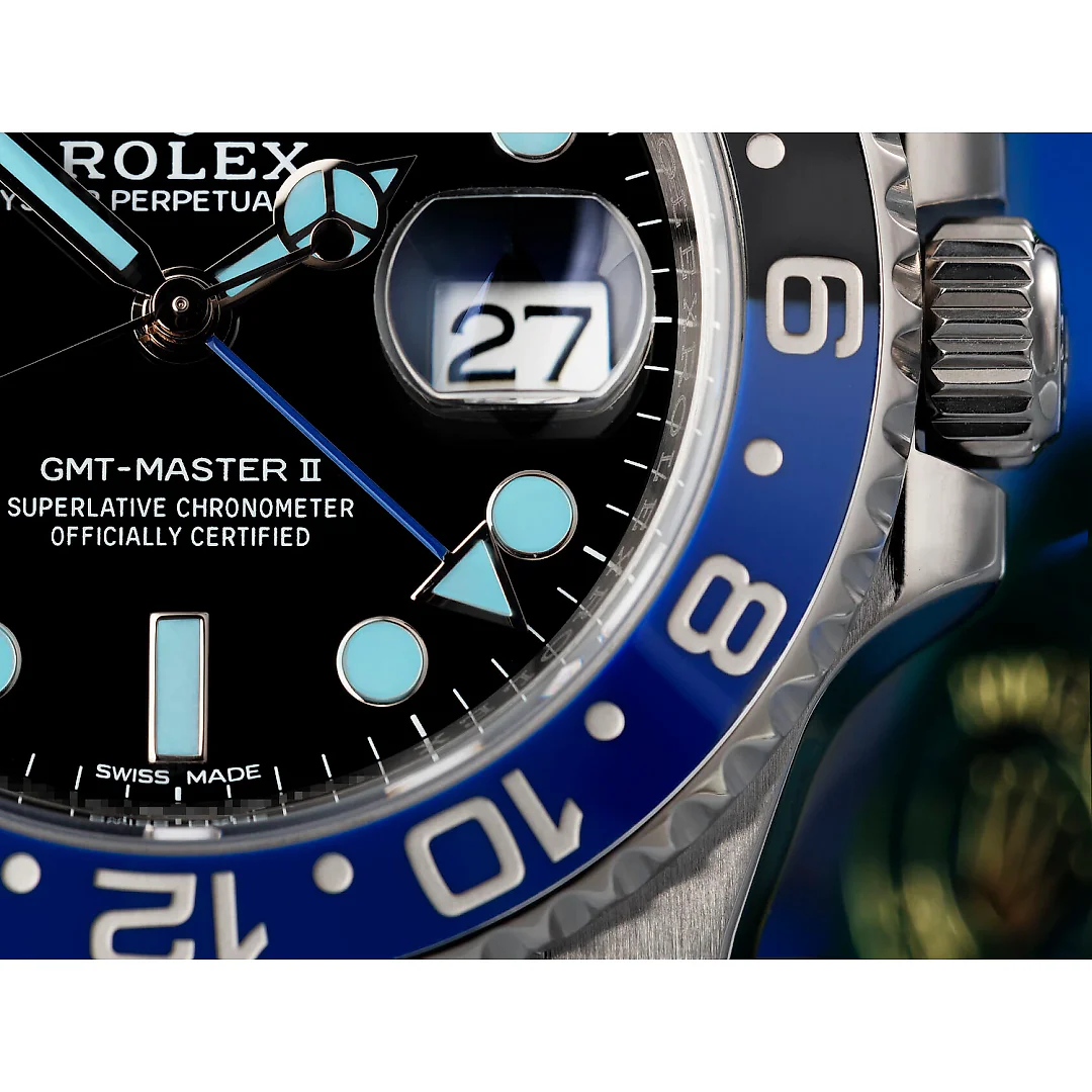 Rolex GMT-Master II Batman Jubilee Men’s Watch 126710BLNR-0002