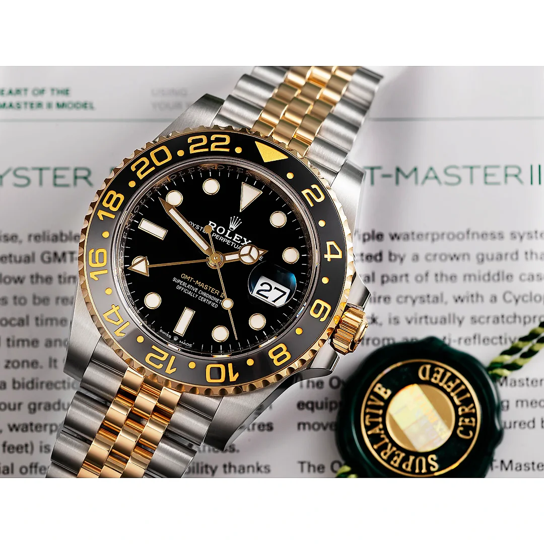 Rolex GMT-Master II M126713GRNR-0001 Oyster, 40 mm, Oystersteel and yellow gold
