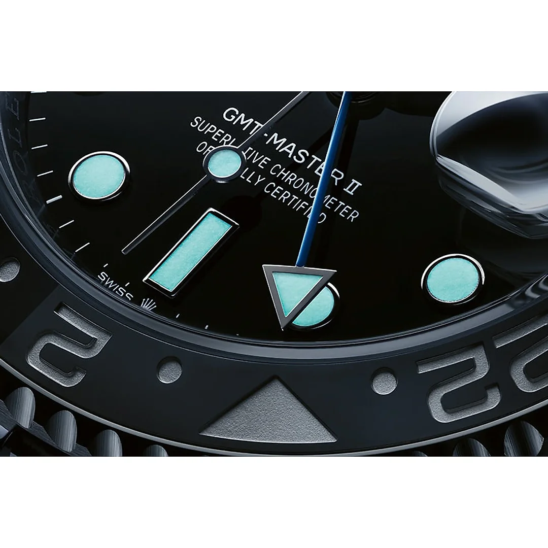 Rolex GMT-Master II M126713GRNR-0001″ Black Adam “Oystersteel and Yellow Gold
