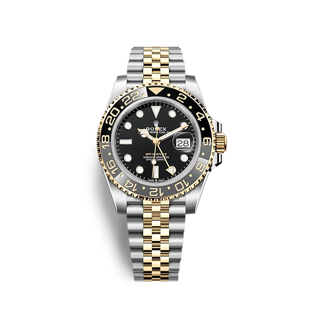 Rolex GMT-Master II M126713GRNR-0001″ Black Adam “Oystersteel and Yellow Gold