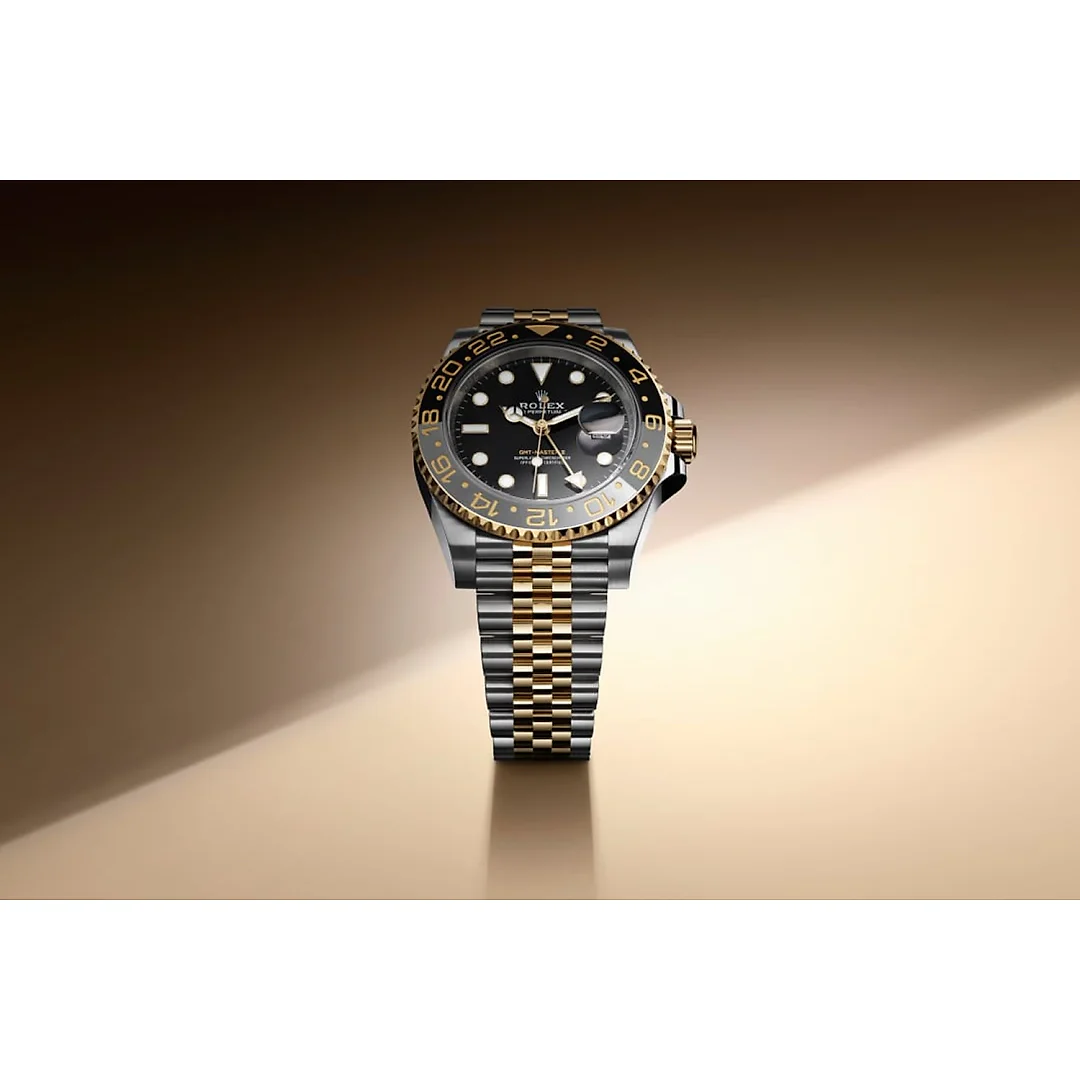 Rolex GMT-Master II M126713GRNR-0001″ Black Adam “Oystersteel and Yellow Gold