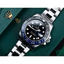 Rolex GMT-Master II Oyster 40 mm Oystersteel 126710BLNR-0003 New