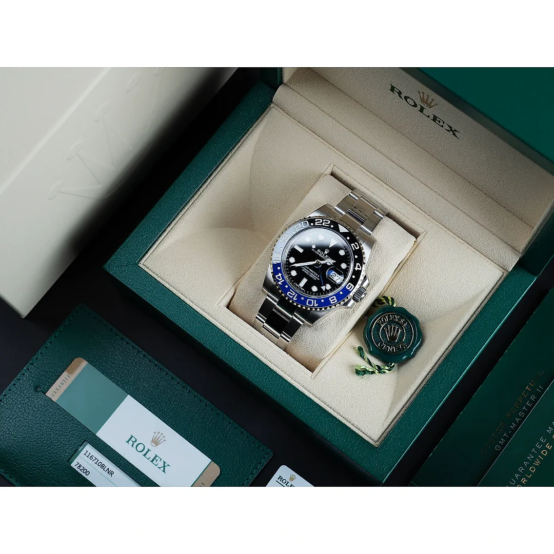 Rolex GMT-Master II Oyster 40 mm Oystersteel 126710BLNR-0003 New