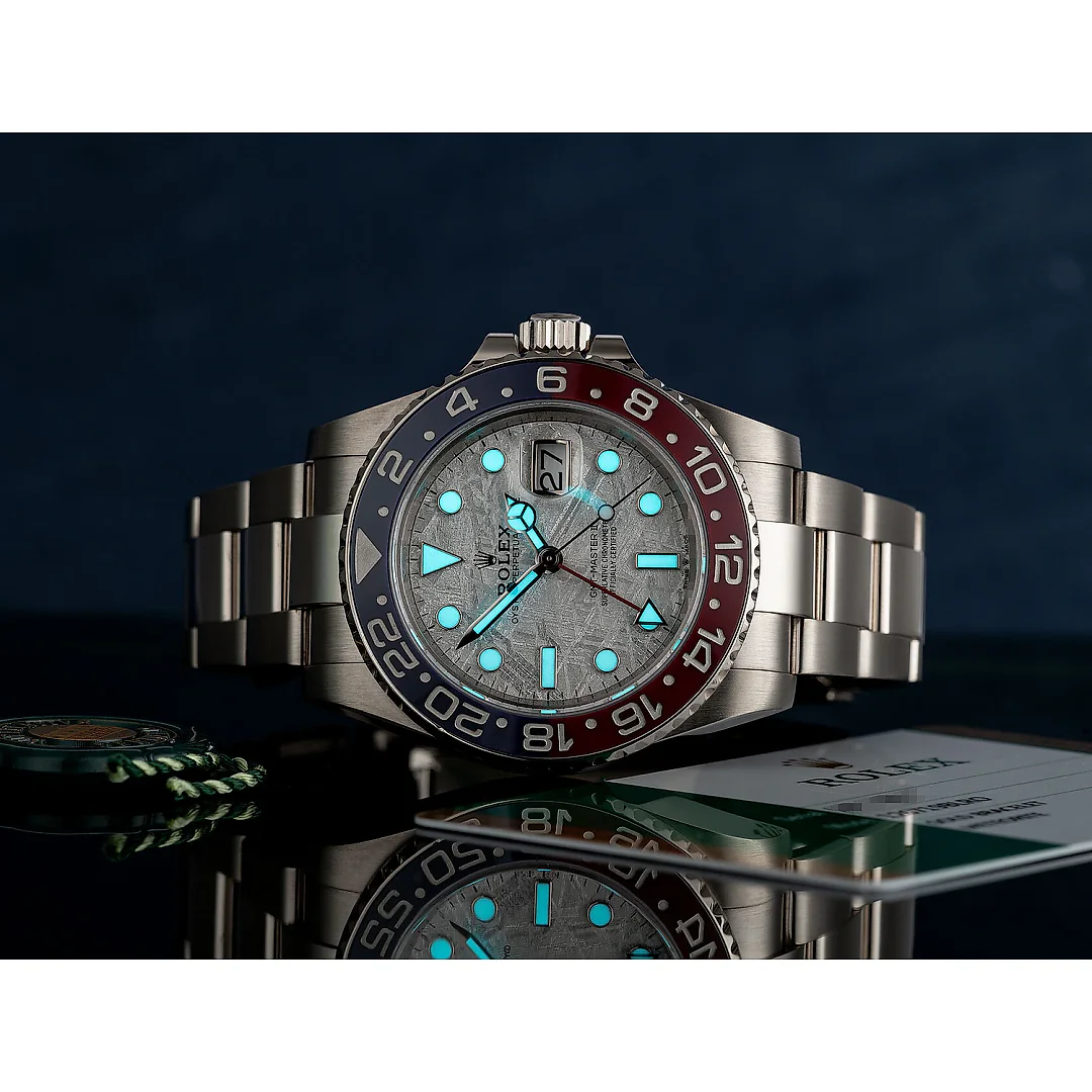 Rolex GMT-MASTER II Oyster, 40 mm, white gold M126719BLRO-0002