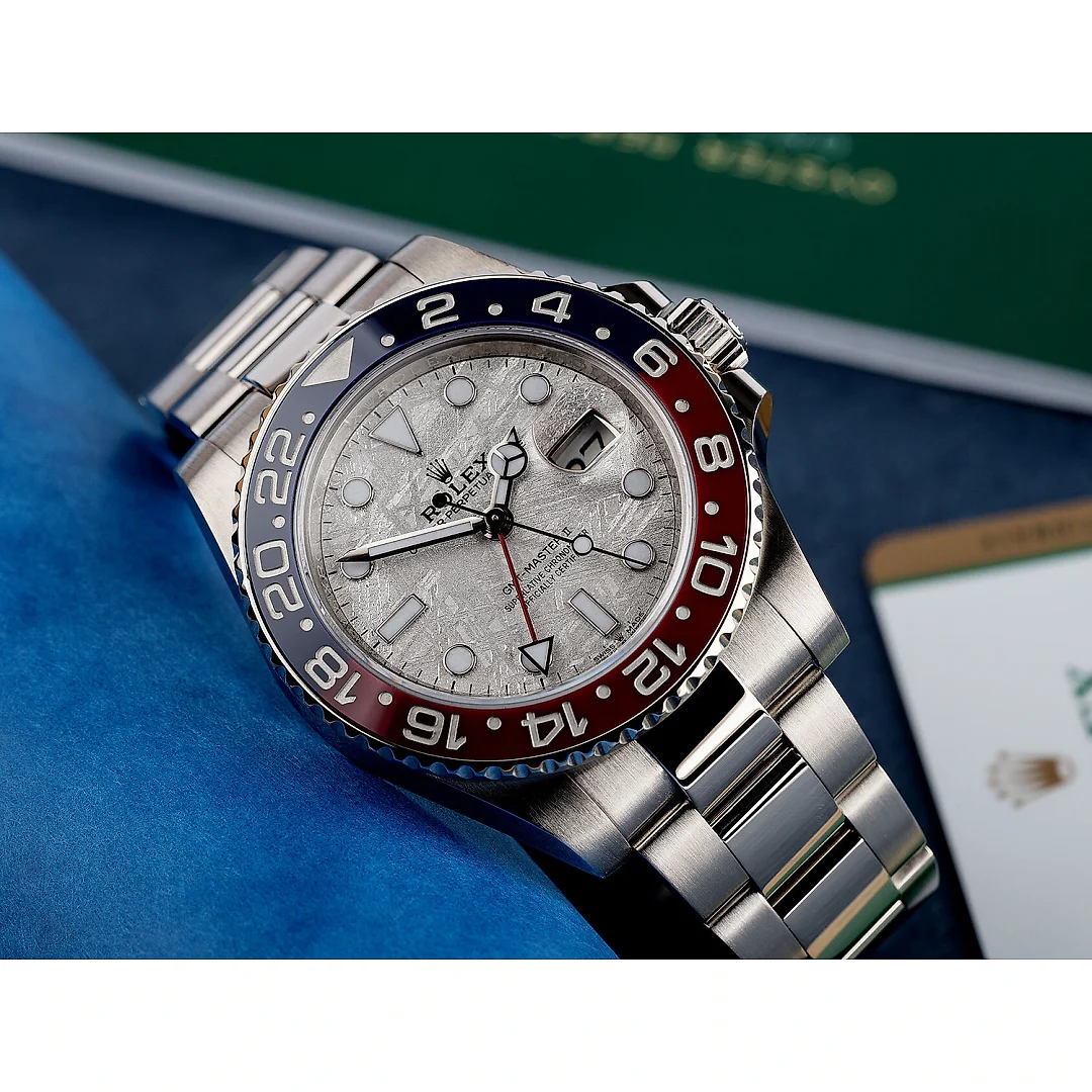 Rolex GMT-MASTER II  Oyster, 40 mm, white gold M126719BLRO-0002