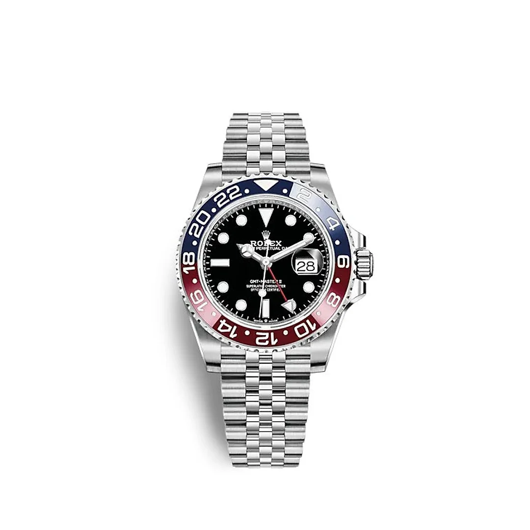 Rolex GMT-Master II Oystersteel Ref# 126710BLRO-0001