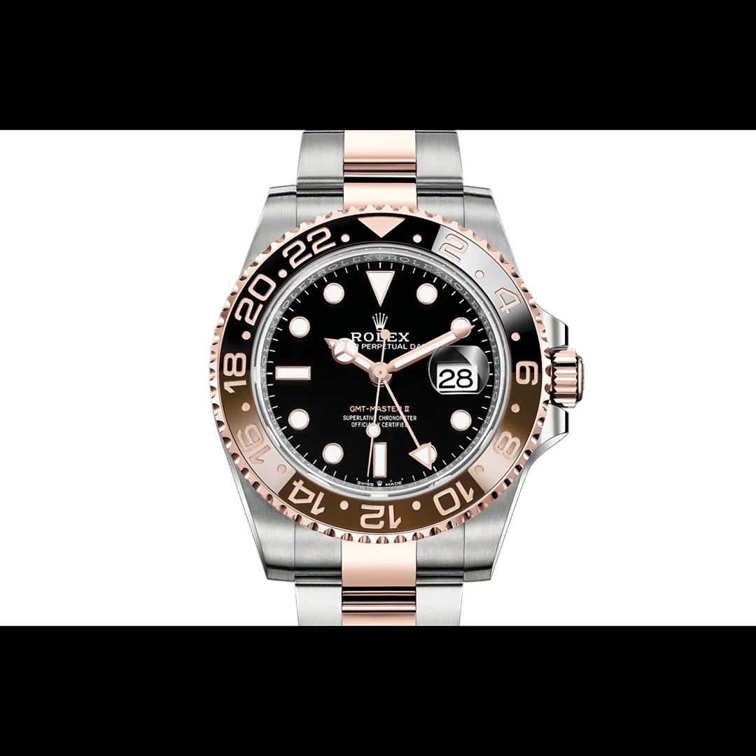 Rolex GMT-Master II Root Beer Ceramic 18k Rose Gold 126711CHNR