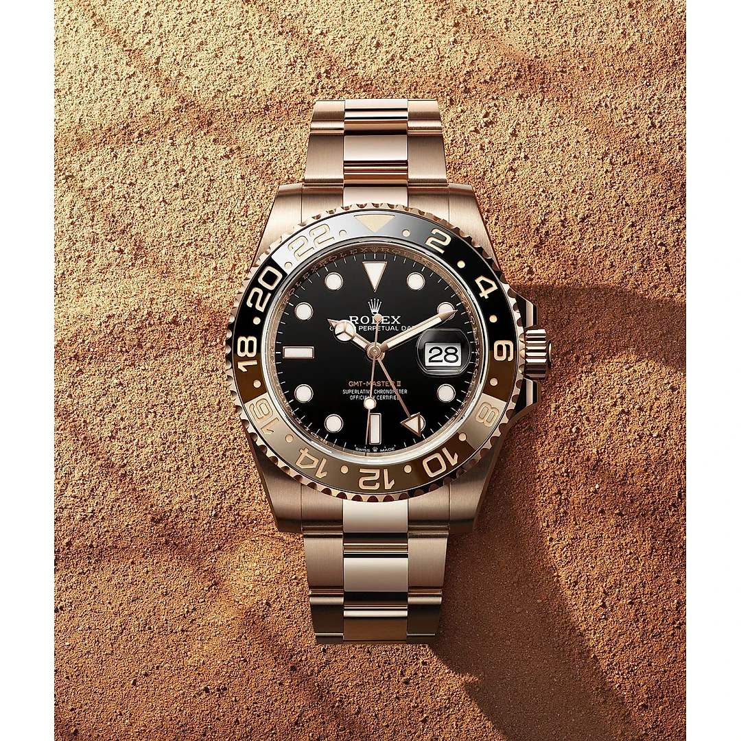 Rolex GMT-Master II Rootbeer, 18k Everose gold, 40mm, Ref# 126715chnr-0001