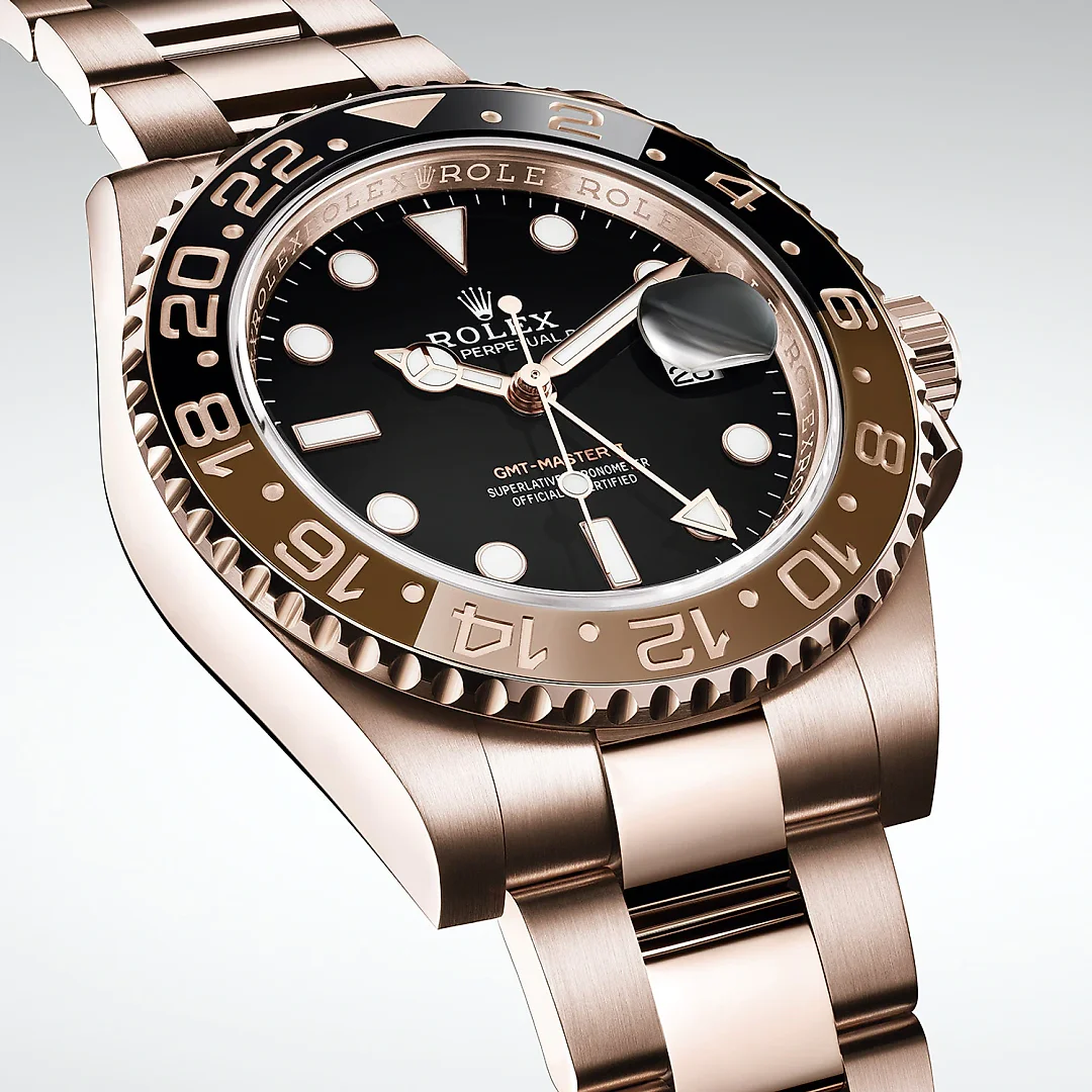 Rolex GMT-Master II Rootbeer, 18k Everose gold, 40mm, Ref# 126715chnr-0001
