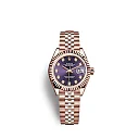 Rolex Lady-Datejust 28, 18k Everose Gold, Ref# 279175-0020