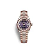 Rolex Lady-Datejust 28, 18k Everose Gold, Ref# 279175-0020